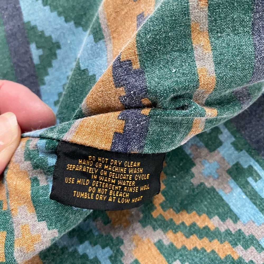 Vintage Eddie Bauer Denim chore barn coat. Size L - Picture 8 of 9